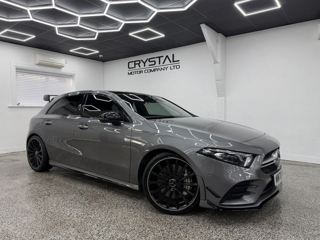 View our Mercedes-Benz A-Class 2.0 A35 AMG (Premium Plus) Hatchback 5dr Petrol 7G-DCT 4MATIC Euro 6 (s/s) (306 ps)