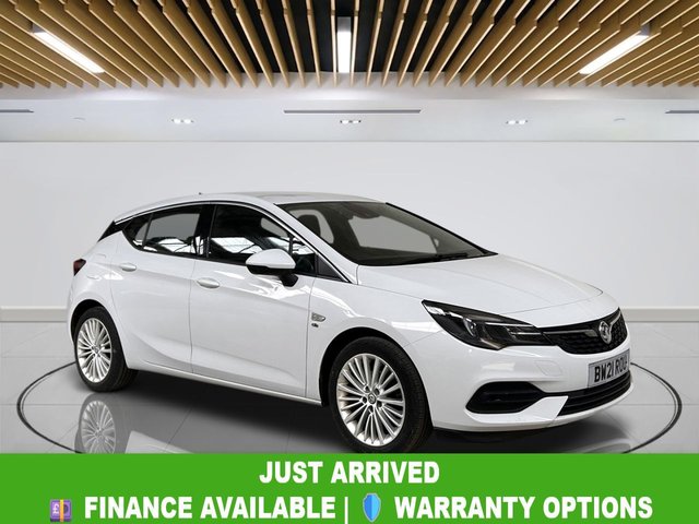 2021 21 VAUXHALL ASTRA 1.2 Turbo Elite Nav Hatchback 5dr Petrol Manual Euro 6 (s/s) (145 ps) Bluetooth | Cruise Control