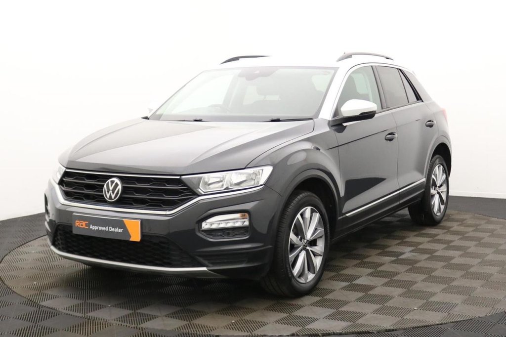 USED 2021 21 VOLKSWAGEN T-ROC 1.0 TSI Design SUV 5dr Petrol Manual Euro 6 (s/s) (110 ps) Car Play, Cruise, Sensors