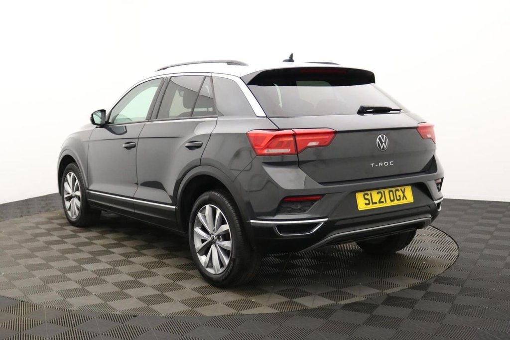 USED 2021 21 VOLKSWAGEN T-ROC 1.0 TSI Design SUV 5dr Petrol Manual Euro 6 (s/s) (110 ps) Car Play, Cruise, Sensors