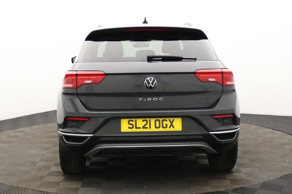 USED 2021 21 VOLKSWAGEN T-ROC 1.0 TSI Design SUV 5dr Petrol Manual Euro 6 (s/s) (110 ps) Car Play, Cruise, Sensors
