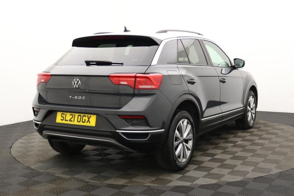 USED 2021 21 VOLKSWAGEN T-ROC 1.0 TSI Design SUV 5dr Petrol Manual Euro 6 (s/s) (110 ps) Car Play, Cruise, Sensors