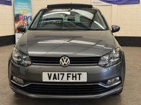 USED 2017 17 VOLKSWAGEN POLO 1.0 TSi SEL Panoramic Hatchback 5 Door Petrol Manual Euro 6 (s/s) (110 bhp) 9 VW SERVICES TO 45,157 MILES