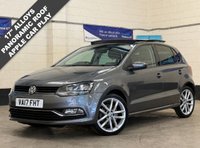 USED 2017 17 VOLKSWAGEN POLO 1.0 TSi SEL Panoramic Hatchback 5 Door Petrol Manual Euro 6 (s/s) (110 bhp) 9 VW SERVICES TO 45,157 MILES