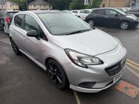 USED 2019 69 VAUXHALL CORSA 1.4i SRi VX Line Nav Black Hatchback 5dr Petrol Manual Euro 6 (s/s) (90 ps) 