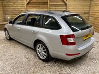 USED 2014 14 SKODA OCTAVIA 1.6 TDI Elegance Estate 5dr Diesel DSG Euro 5 (s/s) (105 ps) 48,970 MLS ONLY DEMO+ONE LADY OWNER HIGH SPEC &pound;20/TAX