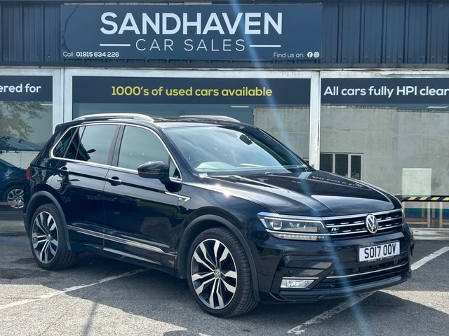 View our Volkswagen Tiguan 2.0 TDI BlueMotion Tech R-Line SUV 5dr Diesel Manual 4Motion Euro 6 (s/s) (150 ps)