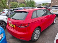 USED 2018 18 AUDI A3 1.6 TDI SE Technik Sportback 5dr Diesel Manual Euro 6 (s/s) (116 ps) DAB RADIO + CARPLAY/ANDROID AUTO
