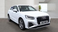 USED 2021 21 AUDI Q2 1.5 TFSI CoD 35 S line SUV 5dr Petrol S Tronic Euro 6 (s/s) (150 ps)+2 KEYS+1 FORMER KEEPER+AIRCON+HALF LEATHER SEATS+PARK CONTROL+NAV+BLUETOOTH+MEDIA+USB+AUX+DAB+18