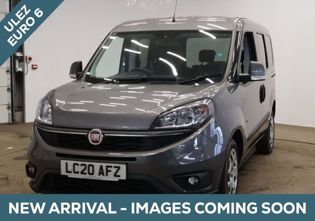 View our Fiat Doblo 4 Seat Passenger Up Front Side Entry Wheelchair Accessible Disabled Access Vehicle WAV