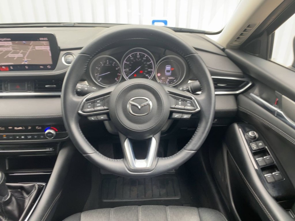 USED 2019 68 MAZDA MAZDA6 2.0 SKYACTIV-G SE-L Nav+ Saloon 4dr Petrol Manual Euro 6 (s/s) (145 ps) NAV+HUD+F/R SENSORS+BLIND SPOT