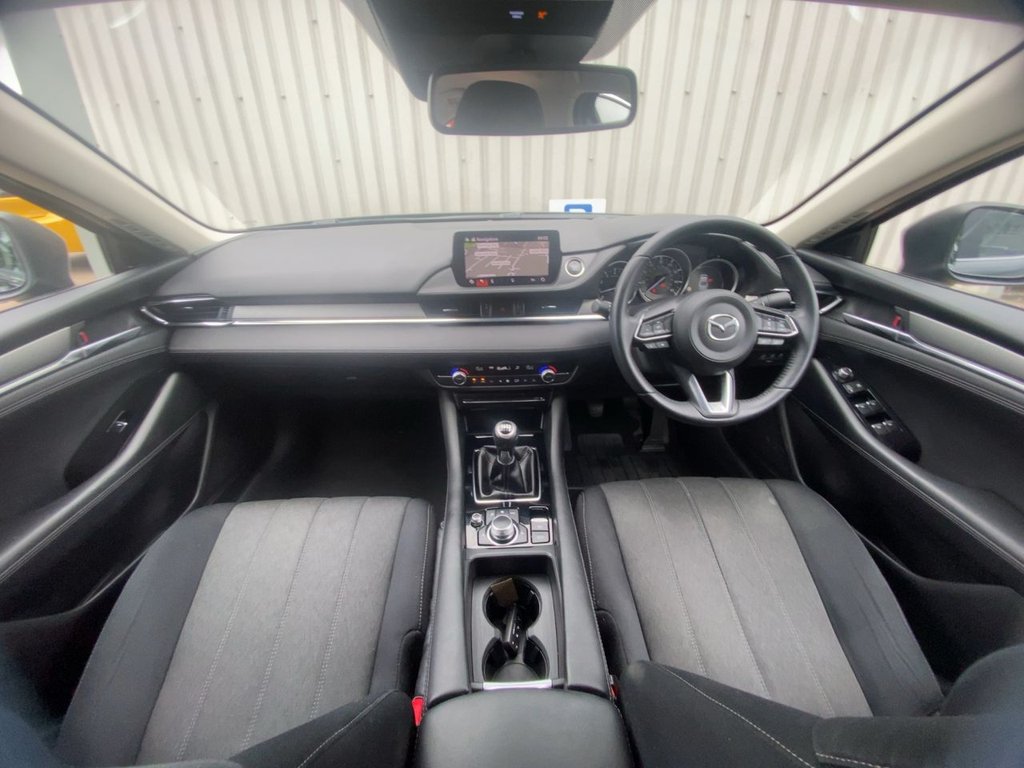USED 2019 68 MAZDA MAZDA6 2.0 SKYACTIV-G SE-L Nav+ Saloon 4dr Petrol Manual Euro 6 (s/s) (145 ps) NAV+HUD+F/R SENSORS+BLIND SPOT