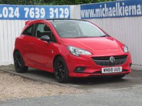 USED 2018 68 VAUXHALL CORSA 1.4i Turbo ecoFLEX Limited Edition Hatchback 3dr Petrol Manual Euro 6 (s/s) (100 ps) CAR PLAY, FSH, VERY TIDY