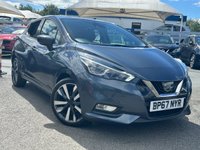 USED 2017 67 NISSAN MICRA 0.9 Petrol (IG-T), Tekna, 5 Door Hatchback, Manual, Euro 6. FULL 12 MONTH MOT WITH EVERY CAR