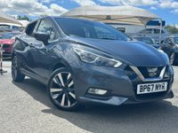 USED 2017 67 NISSAN MICRA 0.9 Petrol (IG-T), Tekna, 5 Door Hatchback, Manual, Euro 6. FULL 12 MONTH MOT WITH EVERY CAR
