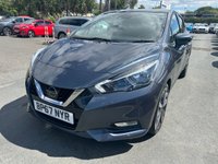 USED 2017 67 NISSAN MICRA 0.9 Petrol (IG-T), Tekna, 5 Door Hatchback, Manual, Euro 6. FULL 12 MONTH MOT WITH EVERY CAR