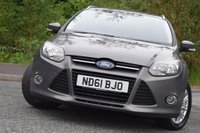 USED 2011 61 FORD FOCUS 1.6 Titanium Estate 5dr Petrol Powershift Euro 5 (125 ps) Power Fold Mirrors, Sony Sound.