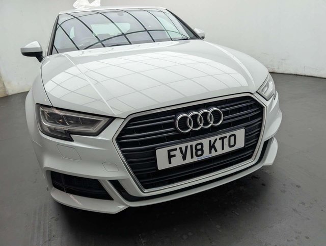 USED 2018 18 AUDI A3 1.5 A3 S Line TFSI 4dr CLICK+COLLECT / HOME DELIVERY