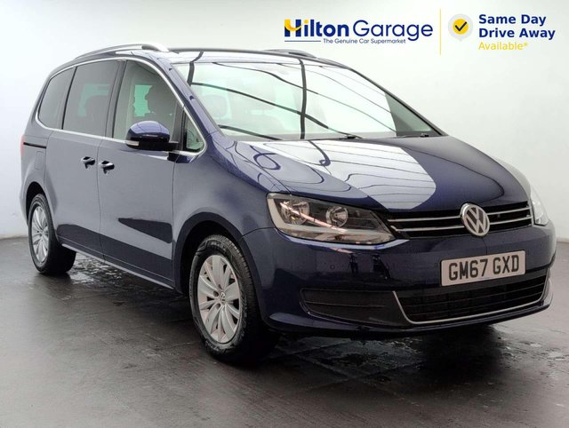 USED 2018 67 VOLKSWAGEN SHARAN 1.4 Sharan SE Nav BlueMotion Technology TSi Semi-Auto 5dr CLICK+COLLECT / HOME DELIVERY