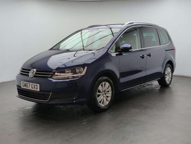 USED 2018 67 VOLKSWAGEN SHARAN 1.4 Sharan SE Nav BlueMotion Technology TSi Semi-Auto 5dr CLICK+COLLECT / HOME DELIVERY