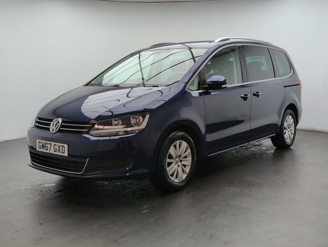 USED 2018 67 VOLKSWAGEN SHARAN 1.4 Sharan SE Nav BlueMotion Technology TSi Semi-Auto 5dr CLICK+COLLECT / HOME DELIVERY