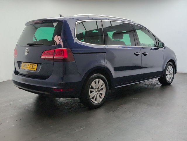USED 2018 67 VOLKSWAGEN SHARAN 1.4 Sharan SE Nav BlueMotion Technology TSi Semi-Auto 5dr CLICK+COLLECT / HOME DELIVERY