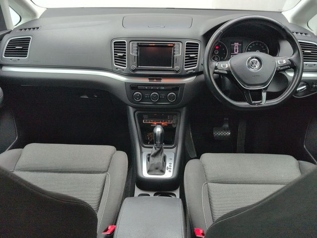 USED 2018 67 VOLKSWAGEN SHARAN 1.4 Sharan SE Nav BlueMotion Technology TSi Semi-Auto 5dr CLICK+COLLECT / HOME DELIVERY
