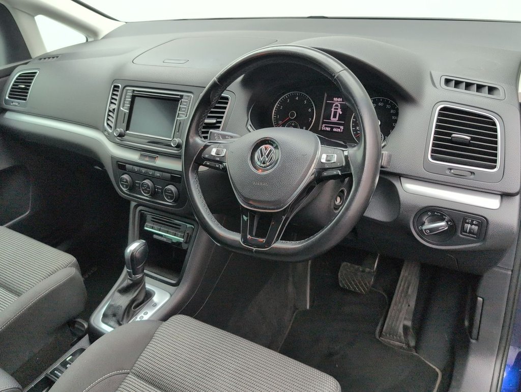 Used 2018 67 VOLKSWAGEN SHARAN 1.4 Sharan SE Nav BlueMotion Technology TSi Semi-Auto 5dr CLICK+COLLECT / HOME DELIVERY