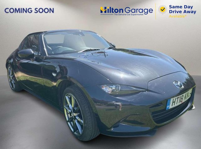 USED 2018 18 MAZDA MX-5 RF 2.0 MX-5 RF Sport Nav Auto 2dr CLICK+COLLECT / HOME DELIVERY