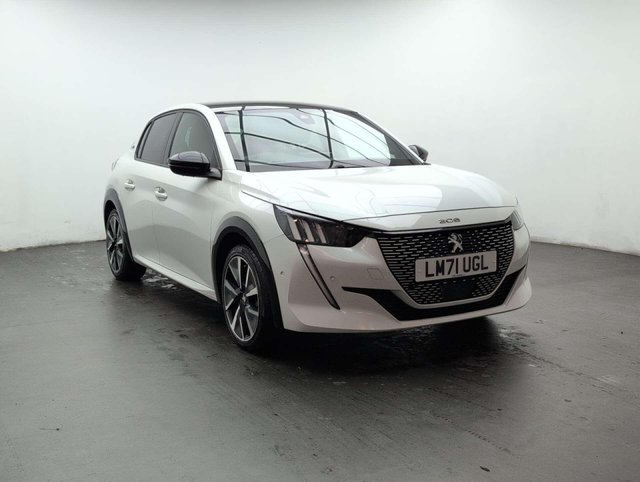 USED 2021 71 PEUGEOT 208 208 GT Premium EV 5dr CLICK+COLLECT / HOME DELIVERY