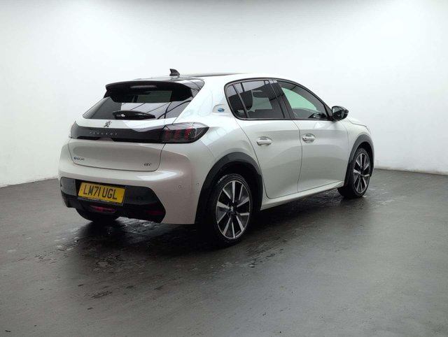 USED 2021 71 PEUGEOT 208 208 GT Premium EV 5dr CLICK+COLLECT / HOME DELIVERY
