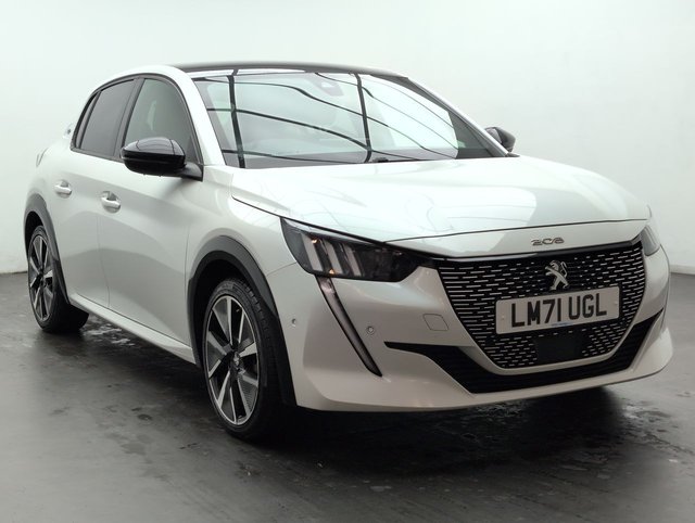 USED 2021 71 PEUGEOT 208 208 GT Premium EV 5dr CLICK+COLLECT / HOME DELIVERY