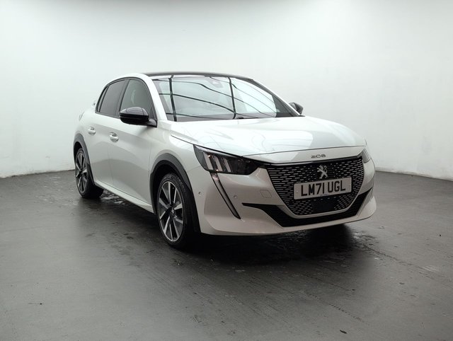 USED 2021 71 PEUGEOT 208 208 GT Premium EV 5dr CLICK+COLLECT / HOME DELIVERY