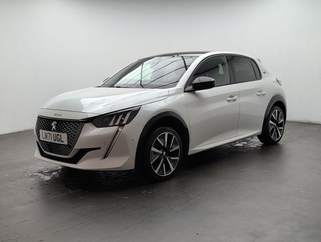 USED 2021 71 PEUGEOT 208 208 GT Premium EV 5dr CLICK+COLLECT / HOME DELIVERY