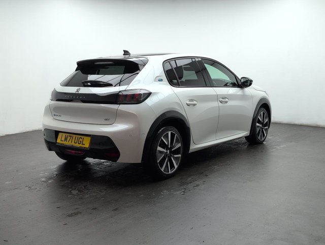 USED 2021 71 PEUGEOT 208 208 GT Premium EV 5dr CLICK+COLLECT / HOME DELIVERY