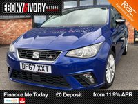 USED 2018 67 SEAT IBIZA 1.0 TSI FR Hatchback 5dr Petrol Manual Euro 6 (s/s) (95 ps) 2 KEYS & GREAT SERVICE HISTORY