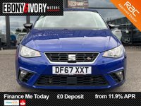USED 2018 67 SEAT IBIZA 1.0 TSI FR Hatchback 5dr Petrol Manual Euro 6 (s/s) (95 ps) 2 KEYS & GREAT SERVICE HISTORY