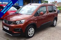 USED 2021 71 PEUGEOT RIFTER 1.5 BlueHDi Allure Premium WHEELCHAIR ACCESS 3 seats + Wheelchair Access