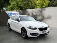 USED 2015 65 BMW 2 SERIES 1.5 218i Sport Coupe 2dr Petrol Manual Euro 6 (s/s) (136 ps) &pound;200 TO SECURE, DELIVERY AVAILABLE