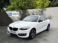 USED 2015 65 BMW 2 SERIES 1.5 218i Sport Coupe 2dr Petrol Manual Euro 6 (s/s) (136 ps) &pound;200 TO SECURE, DELIVERY AVAILABLE