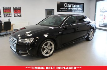 2018 AUDI A4 1.4 TFSI S line Saloon 4dr Petrol Manual Euro 6 (s/s) (150 ps) &pound;10789.00
