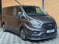 USED 2023 23 FORD TRANSIT CUSTOM 2.0 320 EcoBlue Limited Crew Van Double Cab 5dr Diesel Auto L1 H1 Euro 6 (170 ps) * DELIVERY * FINANCE * PART EX