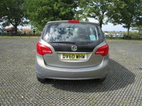 USED 2010 60 VAUXHALL MERIVA 1.4i 16V Exclusiv 5 door Petrol 2 owners from new.