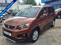 USED 2019 19 PEUGEOT RIFTER 1.5L 5d  AUTO  WHEELCHAIR ACCESS Auto 3 seats + Wheelchair Access