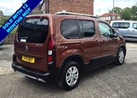 USED 2019 19 PEUGEOT RIFTER 1.5L 5d  AUTO  WHEELCHAIR ACCESS Auto 3 seats + Wheelchair Access