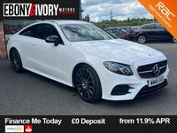USED 2018 18 MERCEDES-BENZ E-CLASS 2.0 E220d AMG Line Coupe 2dr Diesel G-Tronic+ Euro 6 (s/s) (194 ps) 2 KEYS, 12 MONTHS MOT AND FRESH SERVICE