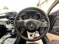 USED 2015 15 MERCEDES-BENZ C-CLASS 2.0 C200 Sport Saloon 4dr Petrol 7G-Tronic+ Euro 6 (s/s) (184 ps) High Spec - Luxury AMG Sport