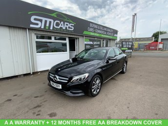 2015 MERCEDES-BENZ C-CLASS 2.0 C200 Sport Saloon 4dr Petrol 7G-Tronic+ Euro 6 (s/s) (184 ps) &pound;10850.00