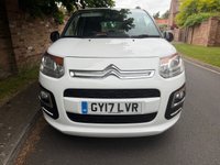 USED 2017 17 CITROEN C3 PICASSO 1.2 PureTech Edition MPV 5dr Petrol Manual Euro 6 (110 ps) 2 OWNERS, EXCELLENY SERVICE HISTORY, 8 SERVICES, 1YR MOT, ALLOYS, AIR CON, BLUETOOTH, CRUISE, REAR PARKING SENSORS, RADIO CD, E/WINDOWS, R/LOCKING, FREE WARRANTY, FINANCE AVAILABLE, HPI CLEAR, PART EXCHANGE WELCOME,