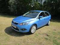 USED 2010 60 FORD FOCUS 1.6 TDCi Titanium 5 door Diesel 35 tax. FSH. Cambelt changed.